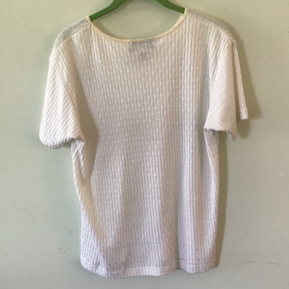 Basic Requirements Cream Tee Large - image 2